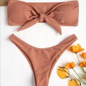 Tan Tie Bikini